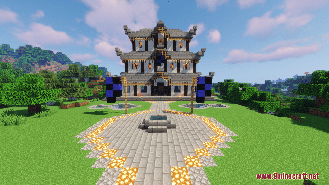 description_0 Mapa del Templo Japonés (1.20.4, 1.19.4) - Creando Serenidad