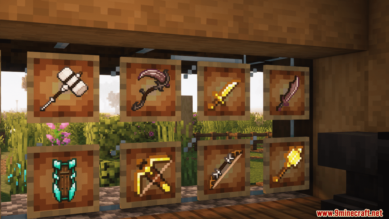 description_7 Fabled Weaponry Mod (1.20.1) - Beyond Hack & Slash