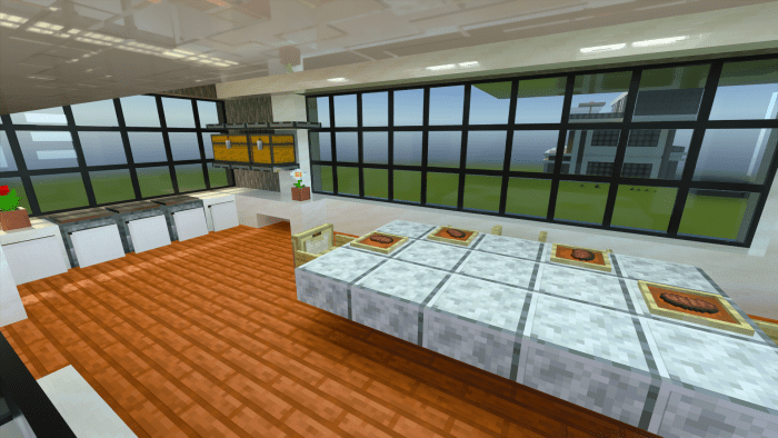 image 5 for Add-on Instant Houses (1.20) - MCPE/Bedrock Mod