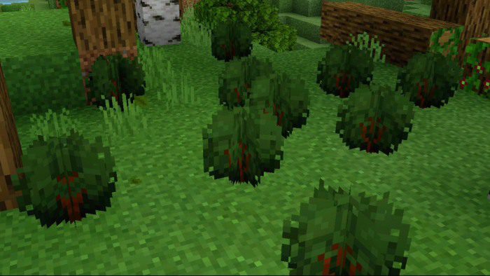 image 13 for Дополнение Better Foliage Add-on/Texture Pack (1.20) - MCPE/Bedrock