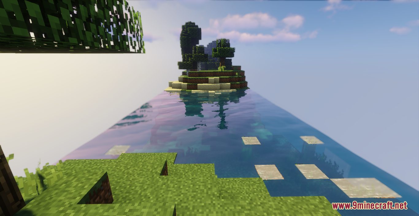 description_1 World map with chunks (1.20.4, 1.19.4) - worlds with one chunk width
