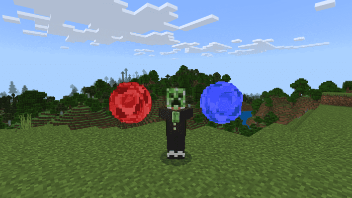 image 1 for Complemento Gojo (1.20) - MCPE/Iwaban Jiu-Jitsu Kaisen MOD