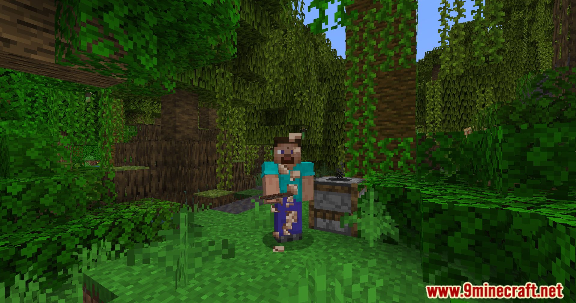 description_9 Frog Legs Mod (1.20.4) - Plunge into a new culinary adventure!