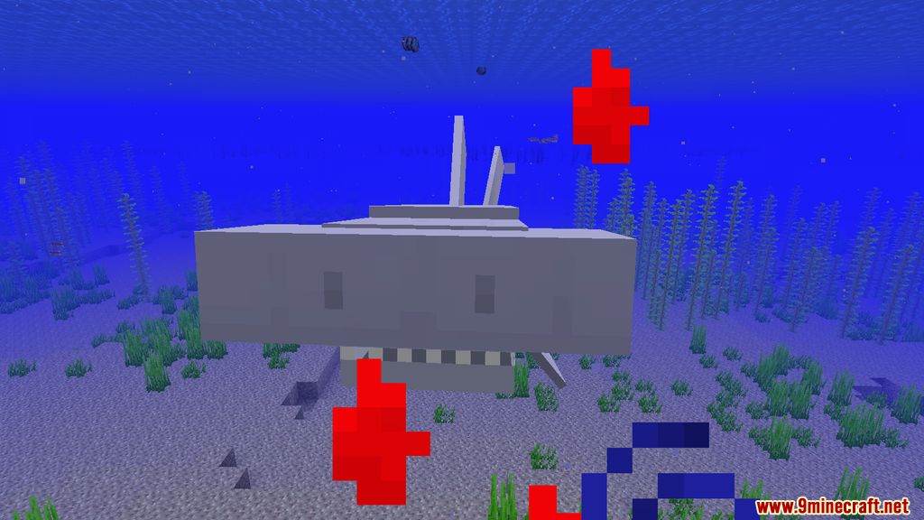 description_7 Shark Mod 1.19.2 - Terrible sea predator