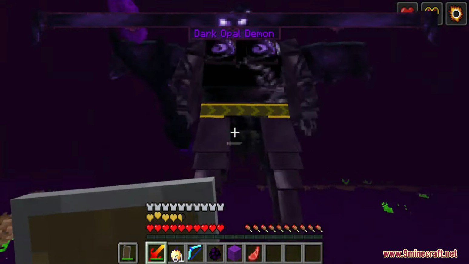 description_14 Ultimate Ore Mod 1.12.2 - Dark Opal Demon Boss