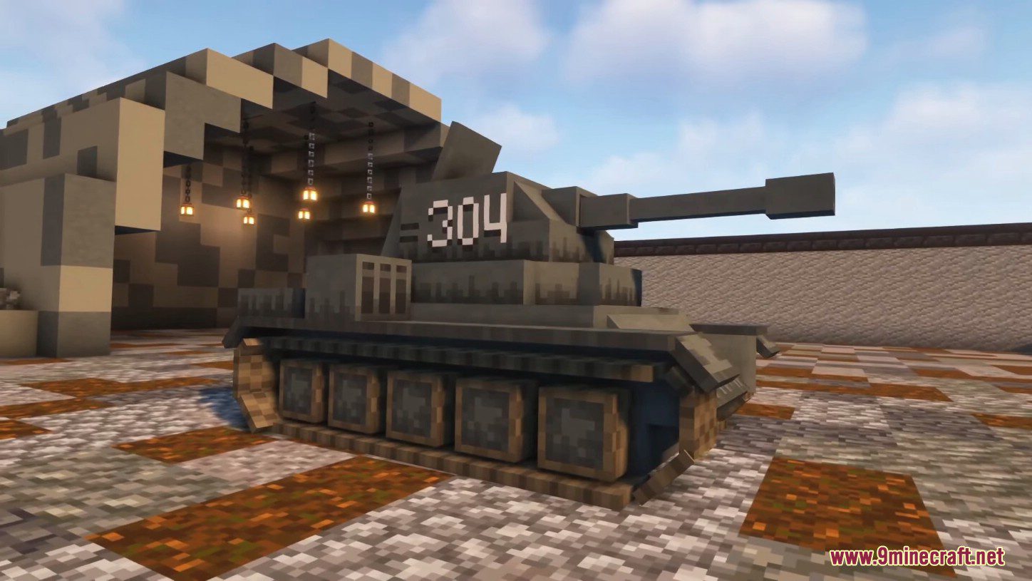 description_12 Trajan's Tanks Mod - танки WW2 в Minecraft
