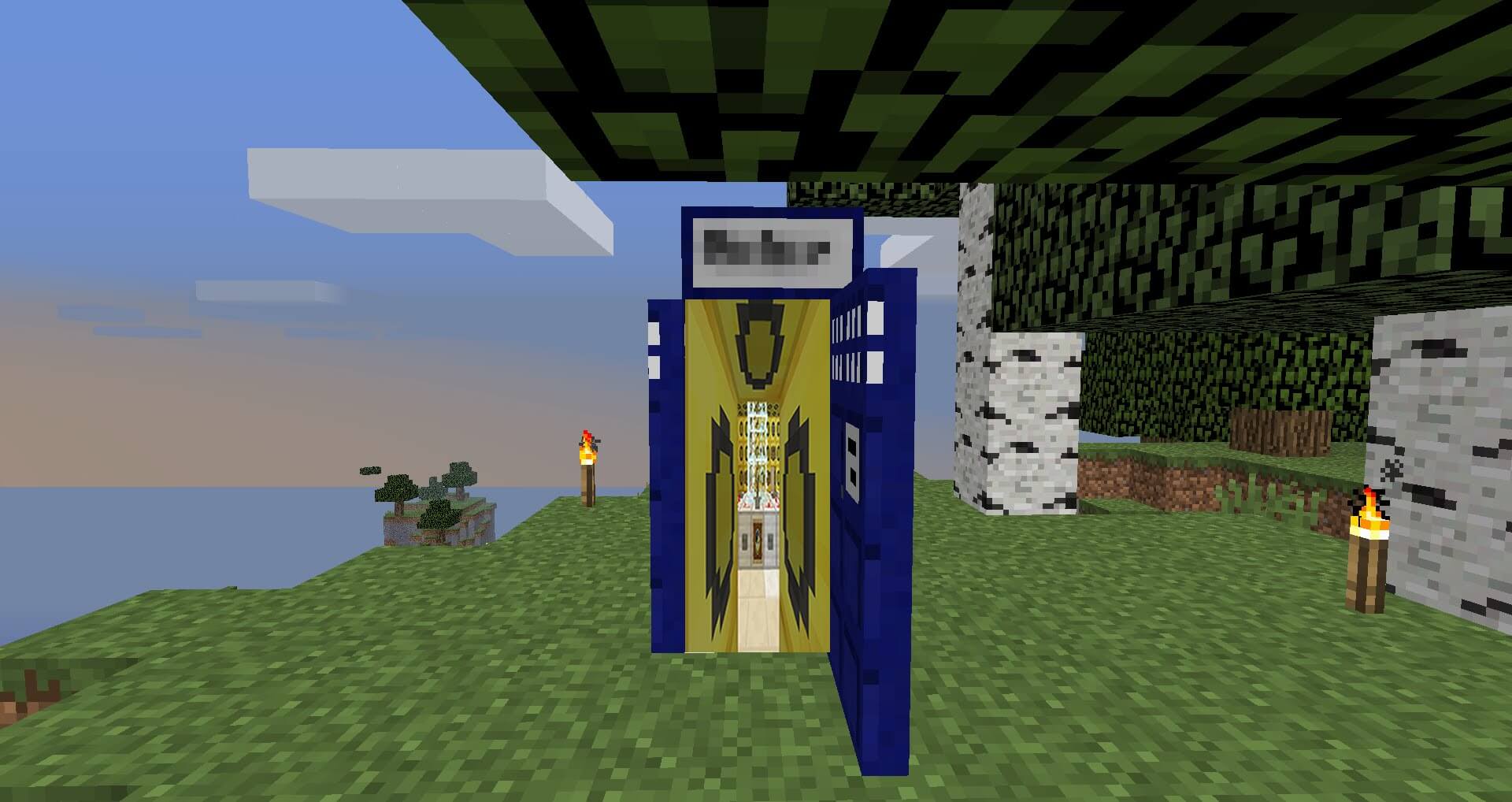 description_2 The TARDIS | Карта для Minecraft