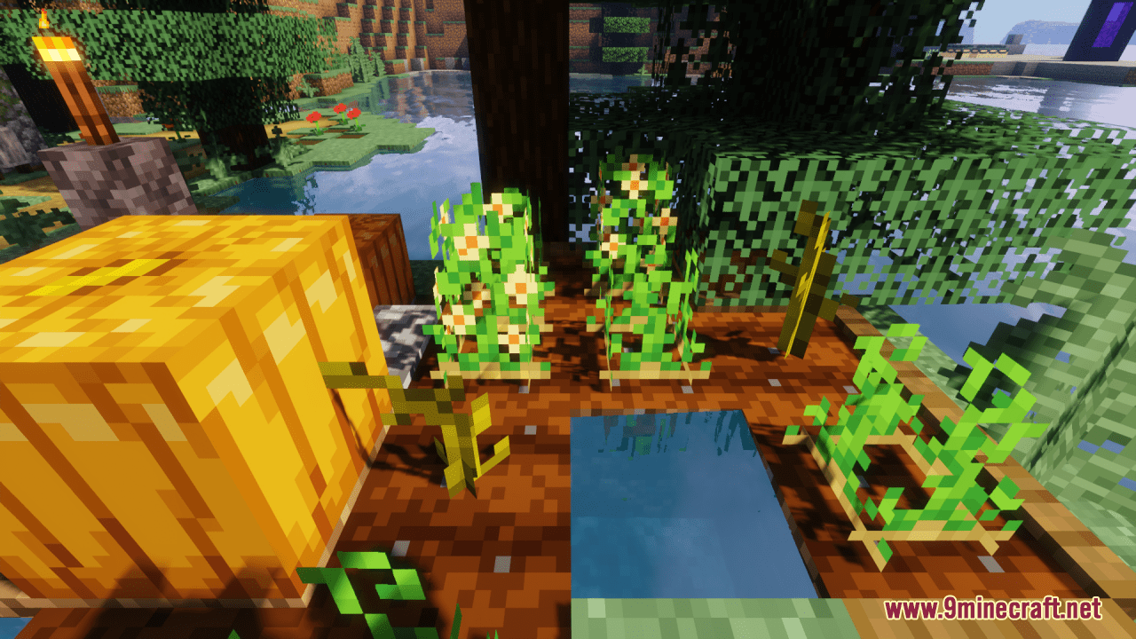 description_9 Twilight's Flowering Crops Resource Pack (1.19.4, 1.19.2) - текстур-пак