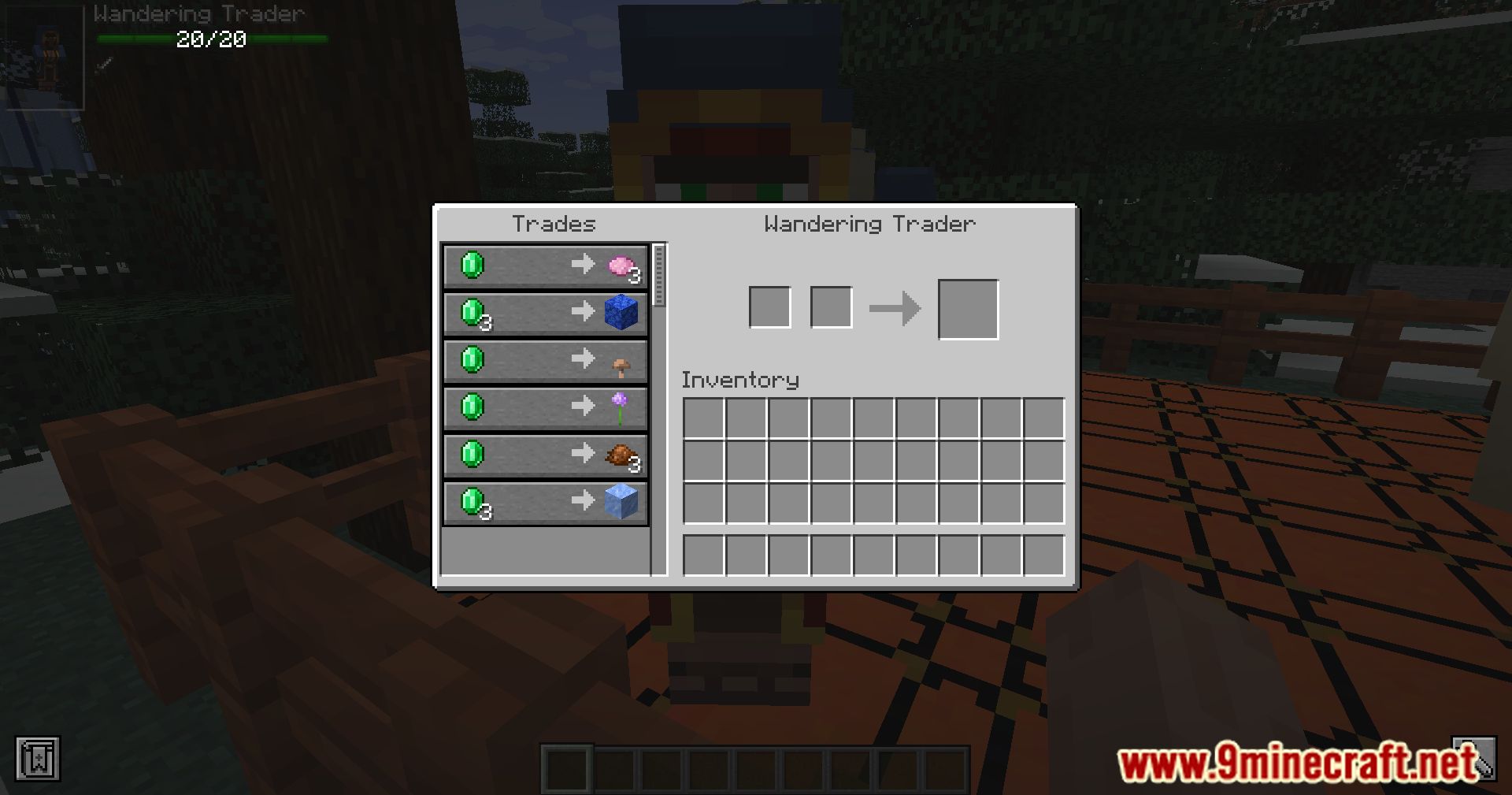description_3 Wandering Fighters Mod 1.20.1 - Turns merchants into untamed enemies!