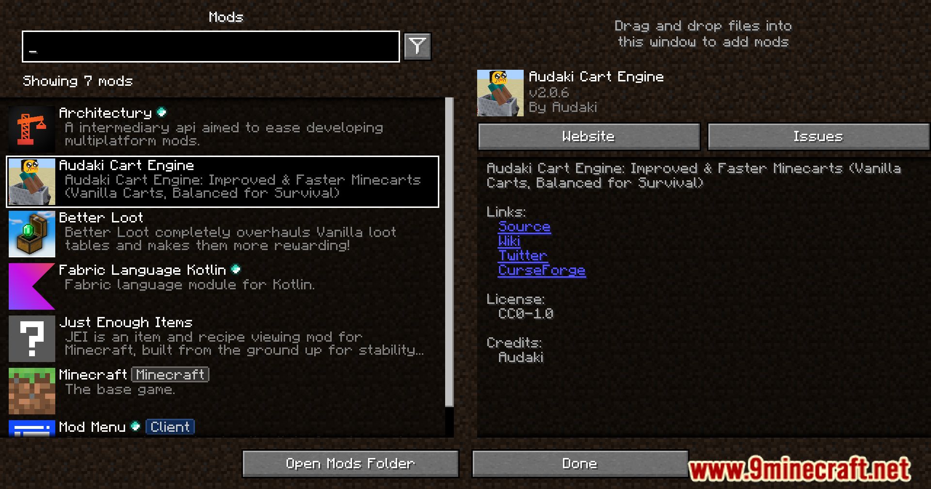 image 1 for Truck Engine Mode Audaki (1.20.5) - improved speed, precision and rail operation