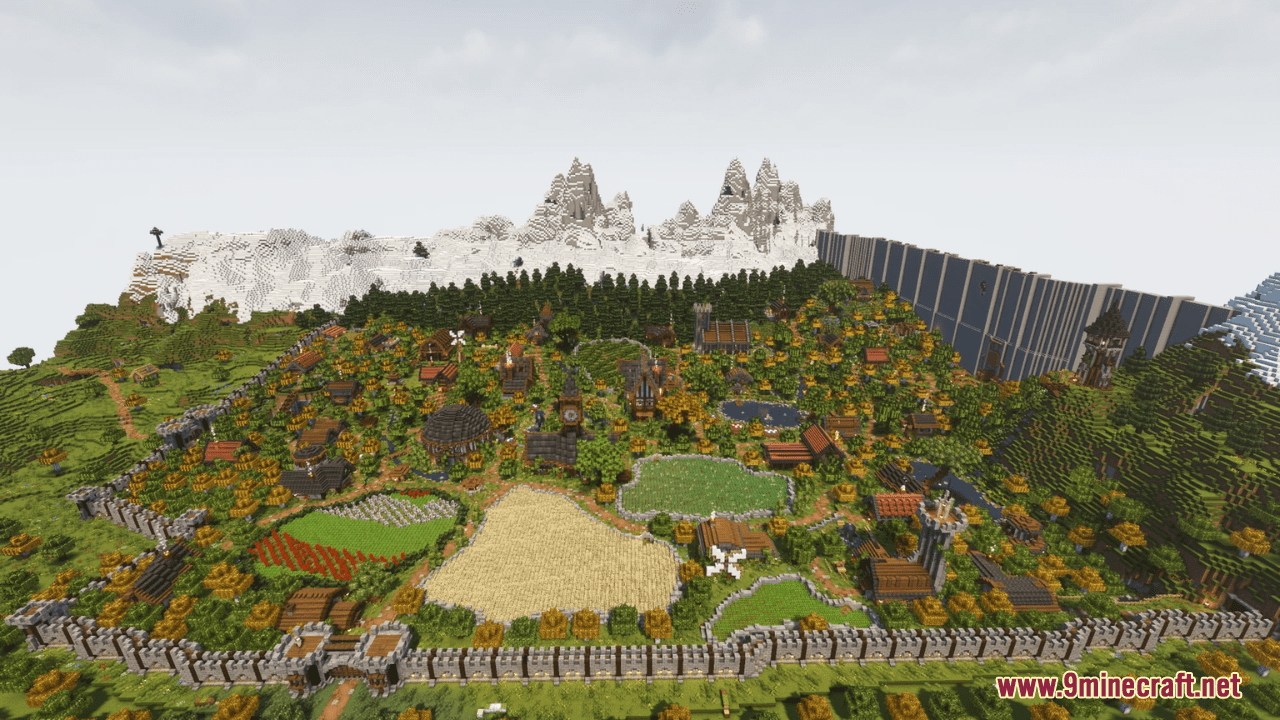 image 5 for Map of Eincaldia (1.20.4, 1.19.4) - Medieval fantasy world