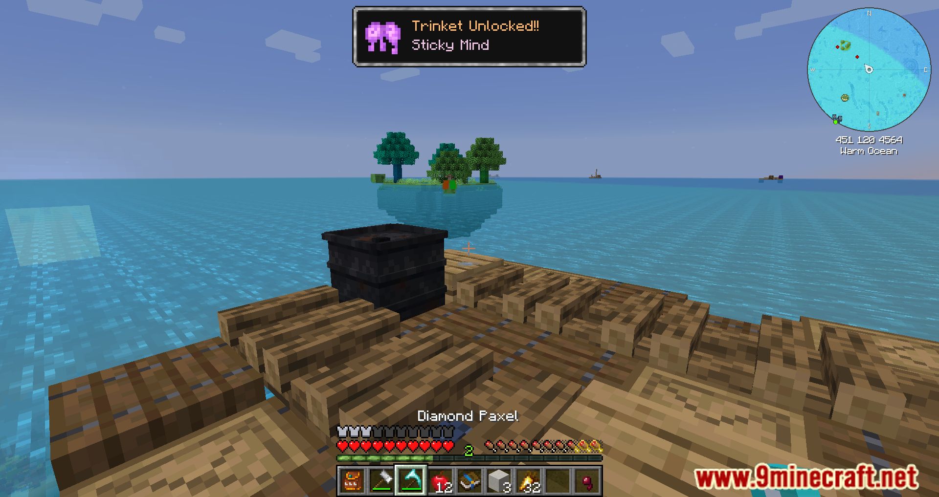 description_27 FTB OceanBlock Modpack (1.16.5) - модпак, основанный на острове