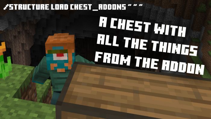 image 1 for Дополнение New Adventure Plus (1.20) - MCPE/Bedrock Mod