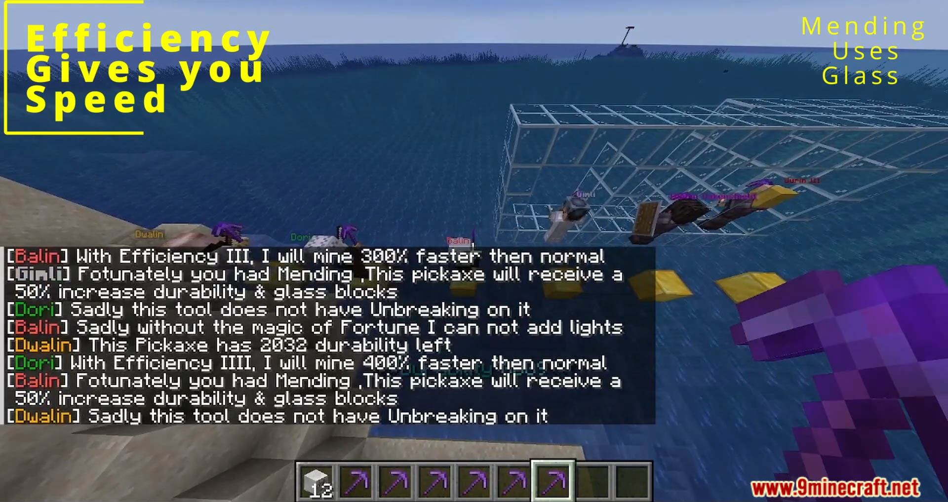 description_4 Easy Mining Data Pack (1.20.4, 1.19.4) - улучшает опыт добычи полезных ископаемых в Minecraft!