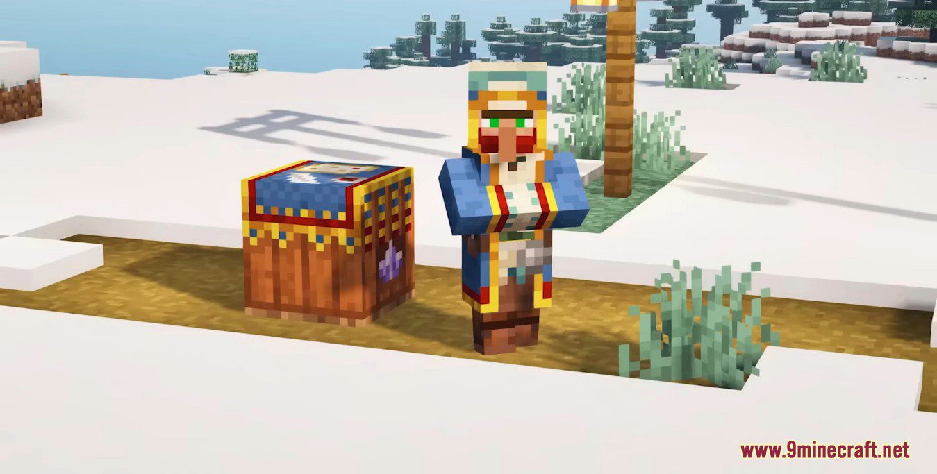 description_4 Profissão de andarilho Mod 1.19.4 - uma nova profissão para um aldeão