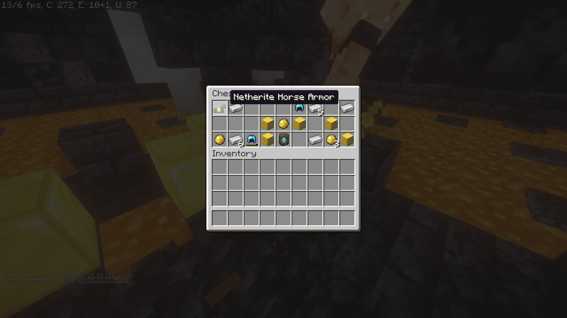 description_2 Simple Netherite Horse Armor Mod 1.20.1 - Protege tu caballo favorito