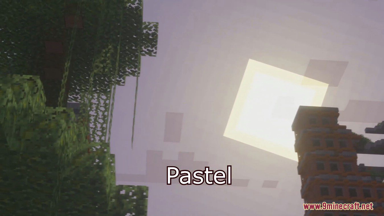 description_4 Sombreadores Pastel 1.20.4 - Muitas predefinições de cor, noites estreladas transparentes