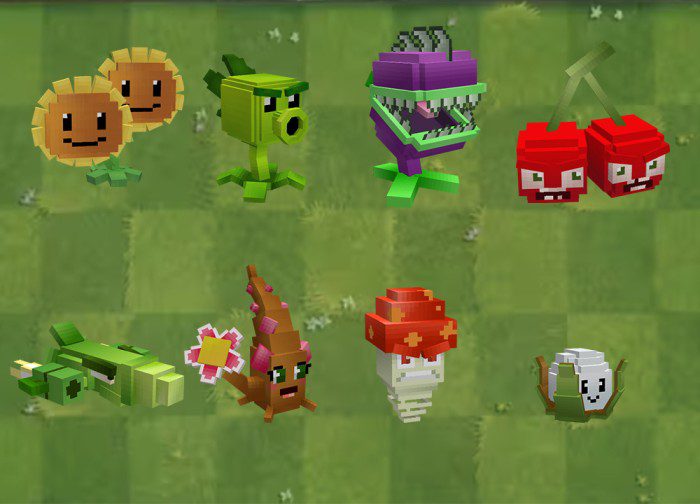 image 4 for Gero's Plants VS Zombies Add-on (1.20) - MCPE/Bedrock Mod