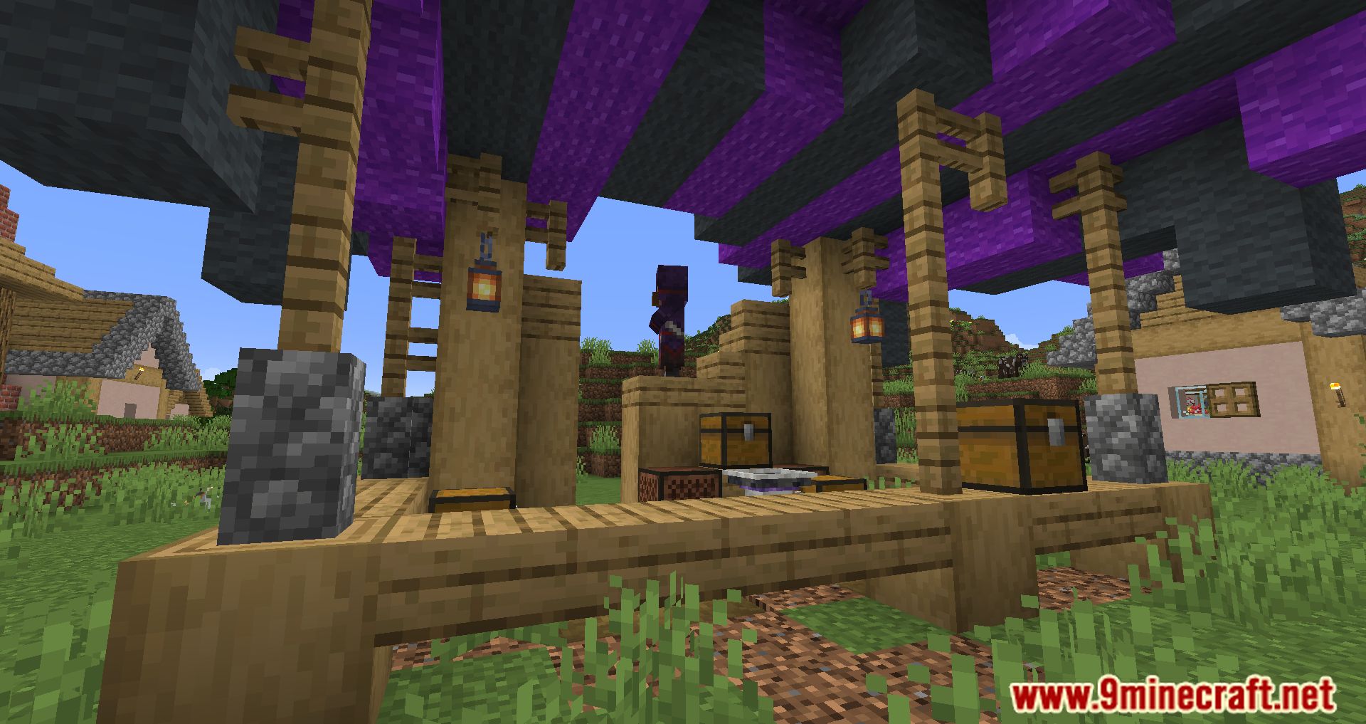 description_10 Villagers Plus Mod 1.20.1 - new residents, trade