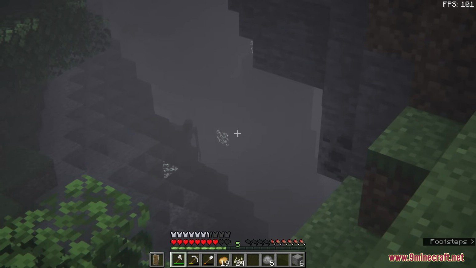 description_1 The One Who Watches Mod (1.19.2) - Новый ужасный обитатель
