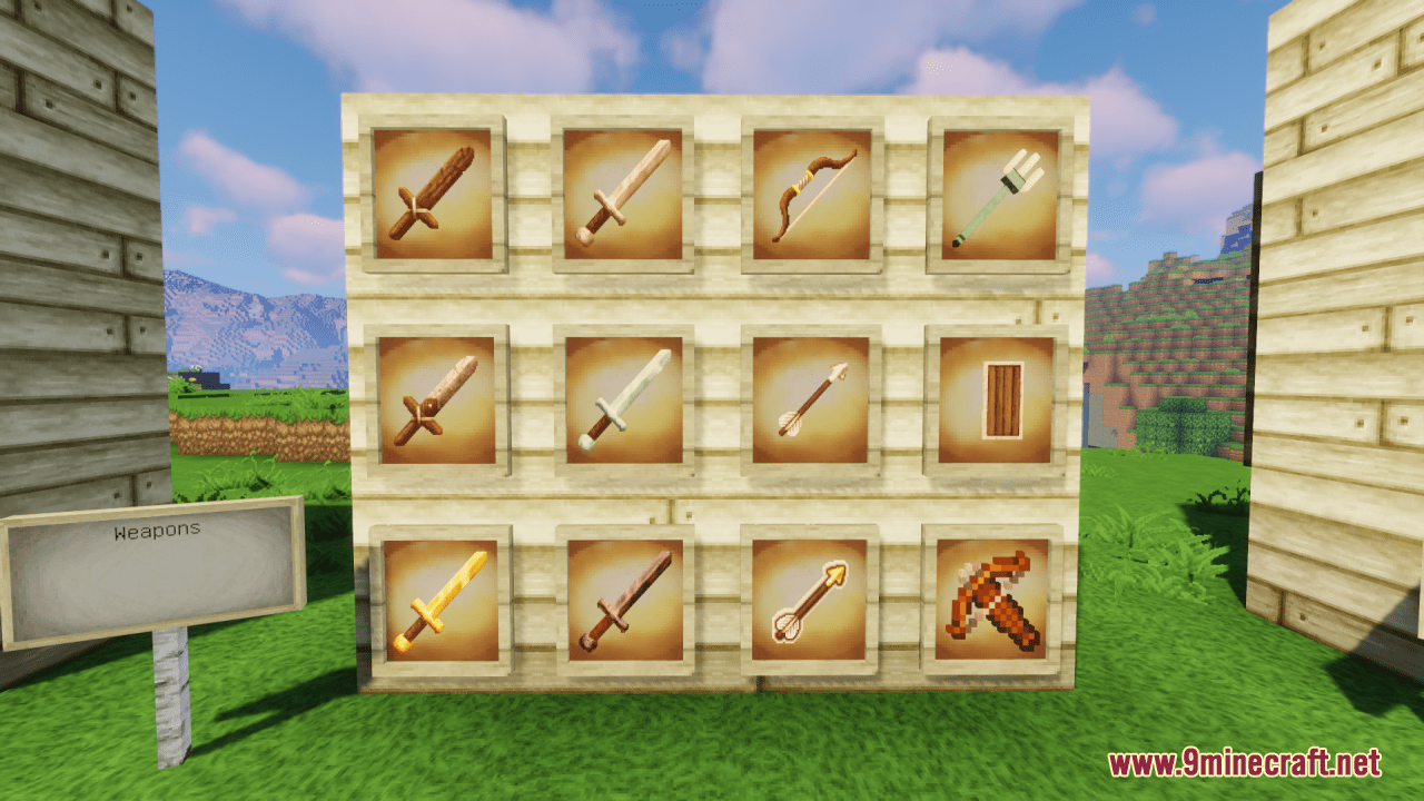 description_13 Ovo's Rustic: Redemption Resource Pack (1.20.4, 1.19.4) - Набор текстур
