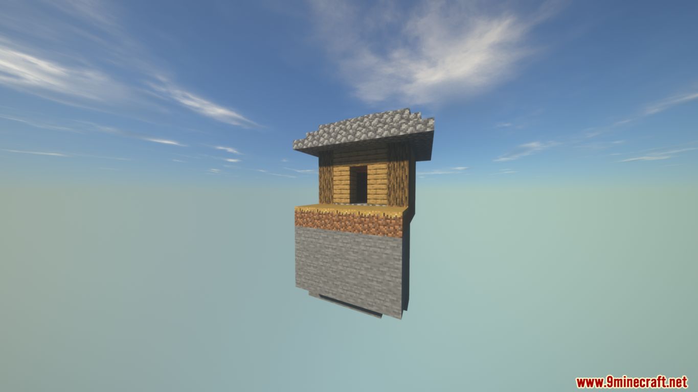 description_6 Bee Block Islands map for Minecraft 1.15.2