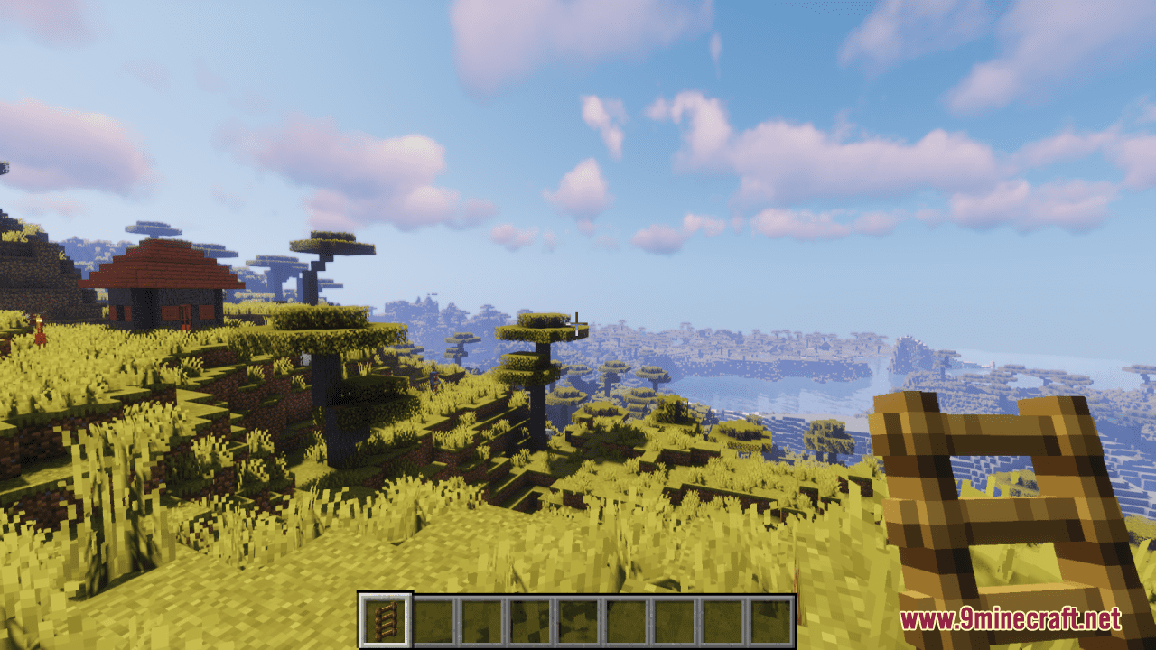 description_2 3D Ladders Resource Pack (1.20.4, 1.19.4) - Пакет текстур