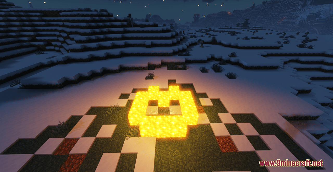 description_10 Glorious Glowstone Resource Pack (1.19.3, 1.18.2) - текстурный пакет