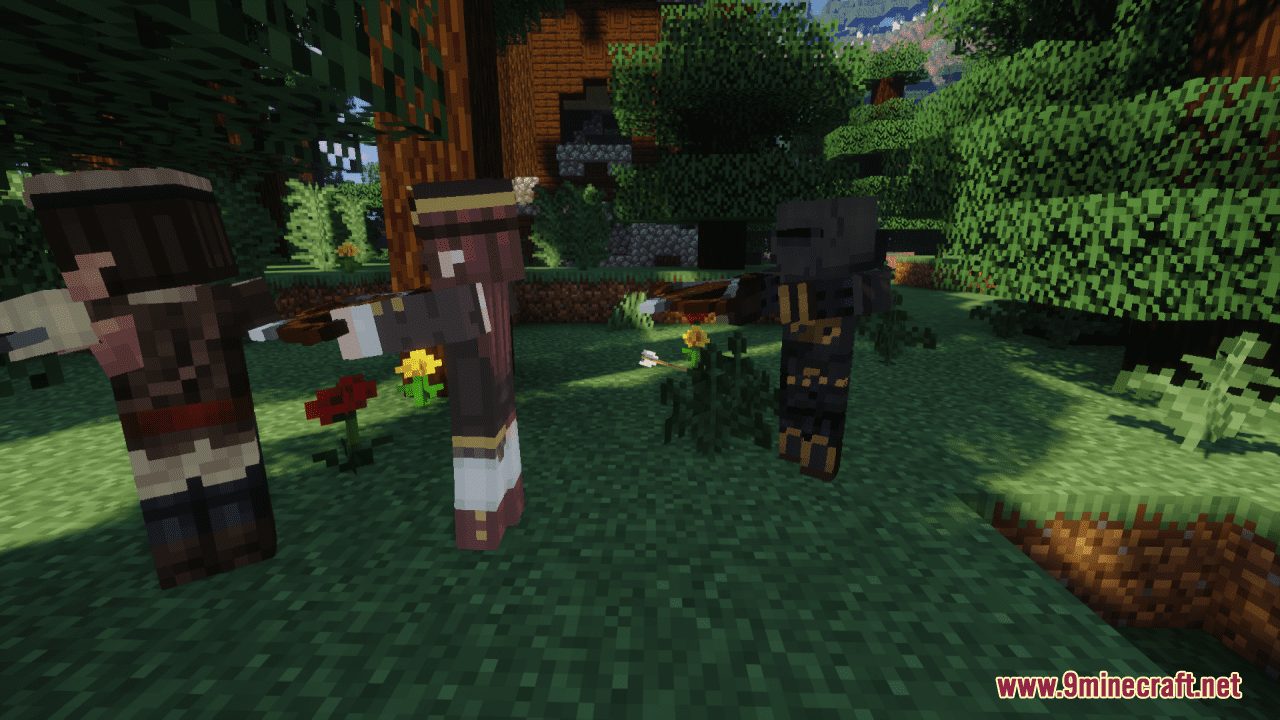 image 1 for Stylish Villagers Players Resource Pack (1.20.4) - Набор текстур