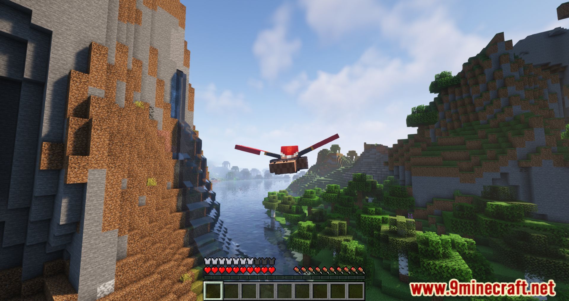 description_8 Elitra slot mod - wearing both elytra and armor