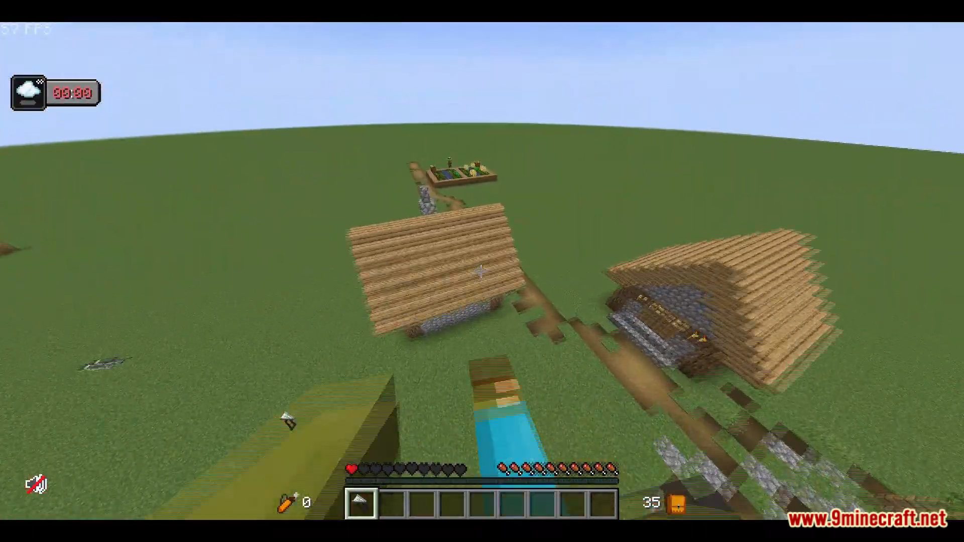 description_4 Paragliding Data Pack (1.20.2, 1.19.4) - летайте по ландшафту Minecraft!