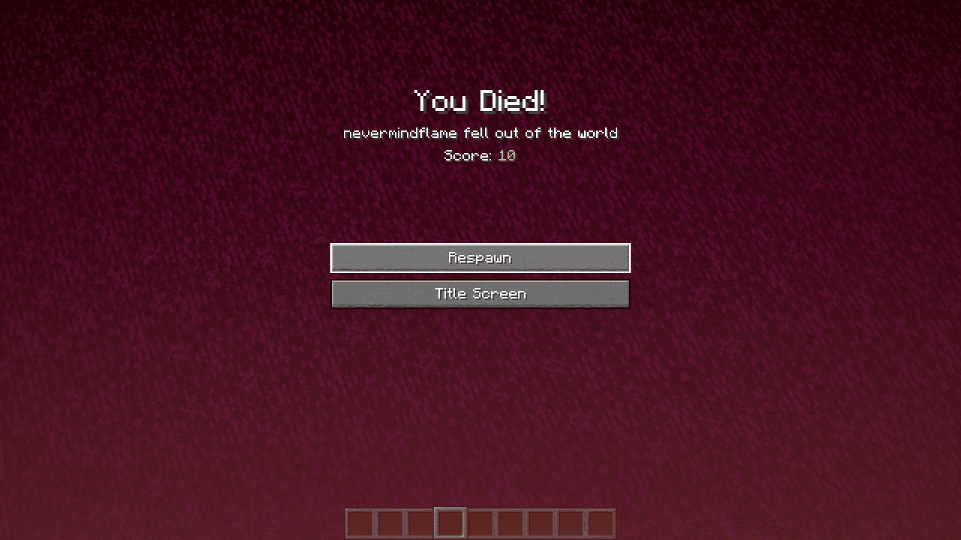 image 4 for Void Above Nether Mod (1.20.1) - No more moves to Nether