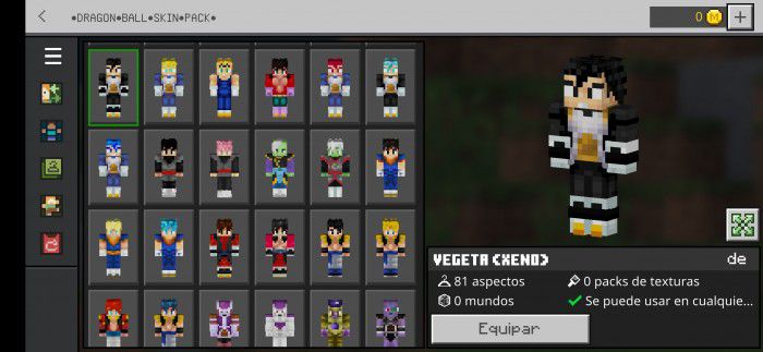 image 2 for Набор костюмов «Жемчуг дракона» (1.19) — MCPE/Bedrock
