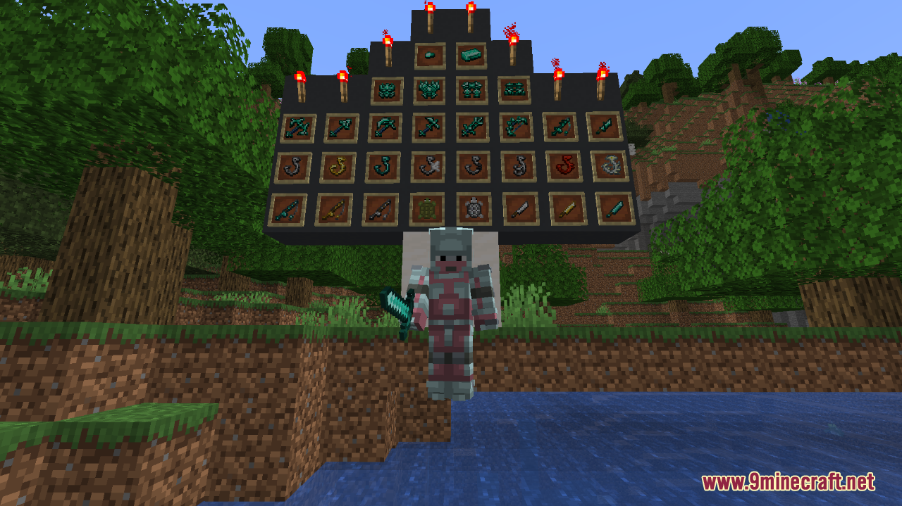 description_14 Aquaculture 2 Mod - различные подводные существа