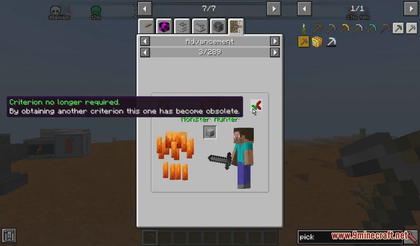 description_4 Just Enough Advancements Mod (1.20.1) - дополнение для JEI