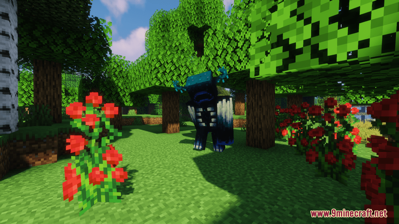 description_9 Scary Warden Resource Pack (1.20.4, 1.19.4) - текстур-пак