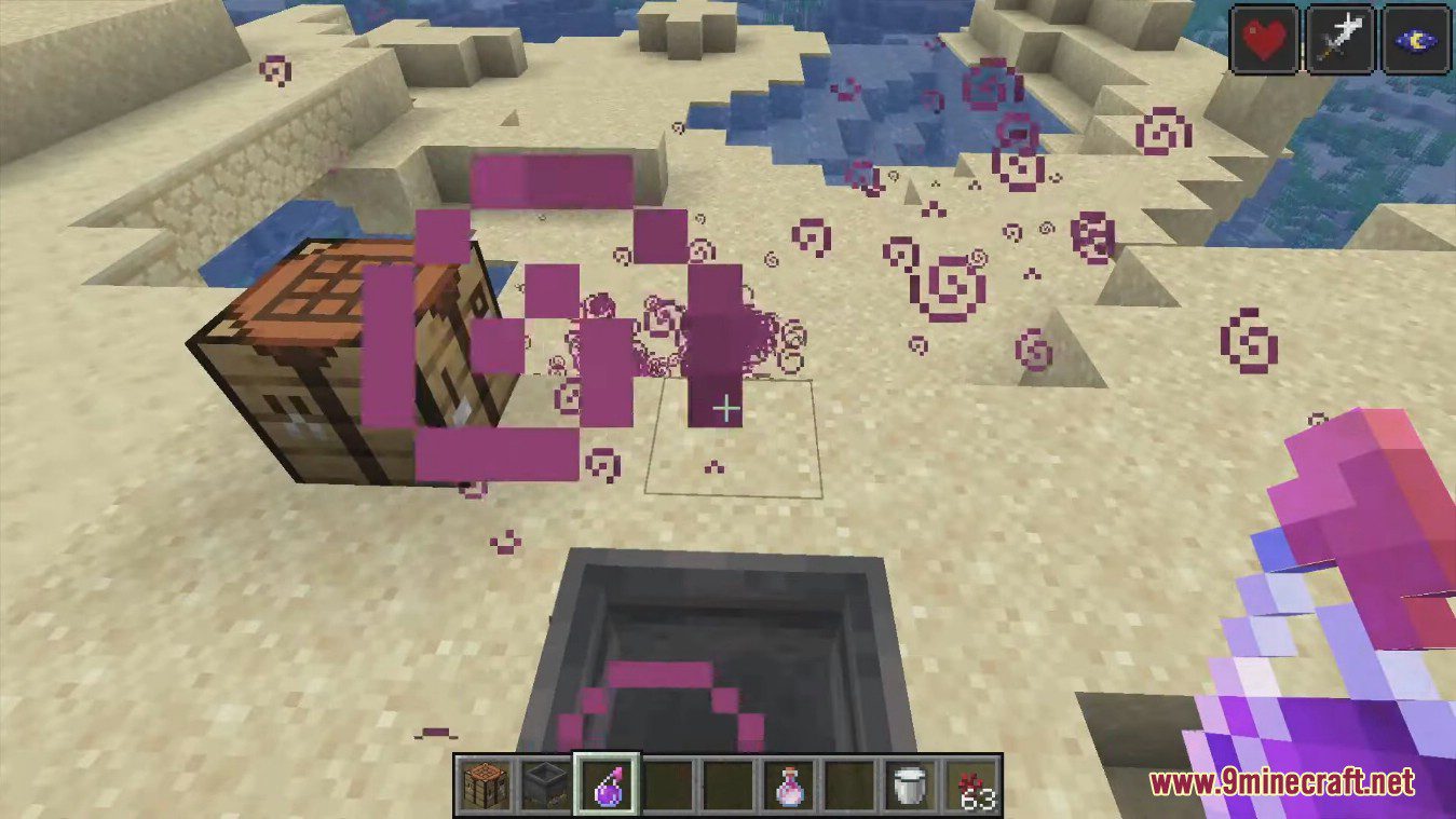 description_5 Potion Blender Mod 1.20.2- Объединяет эффекты зелий в одном предмете.