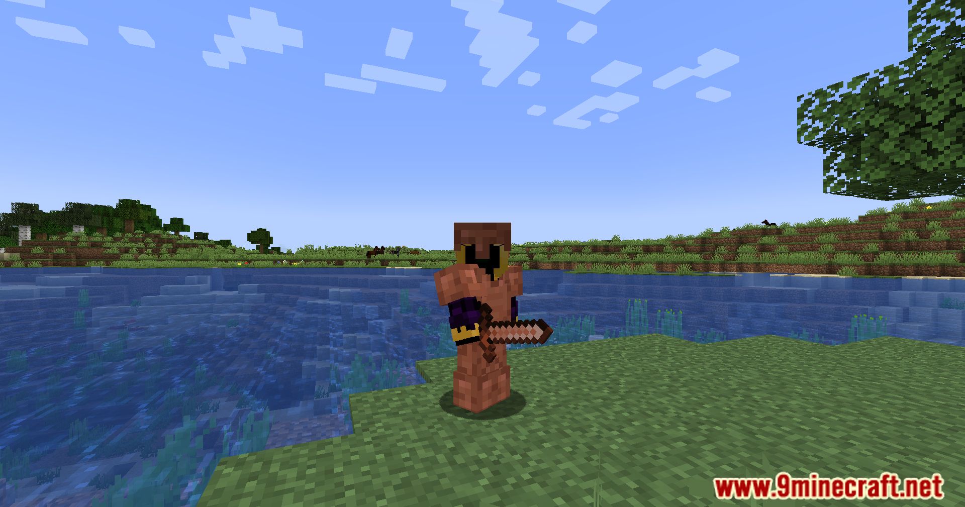 image 4 for Pure Copper Tools Mod (1.20.4) - Elegant touch, discover the beauty of Pure Copper Tools!