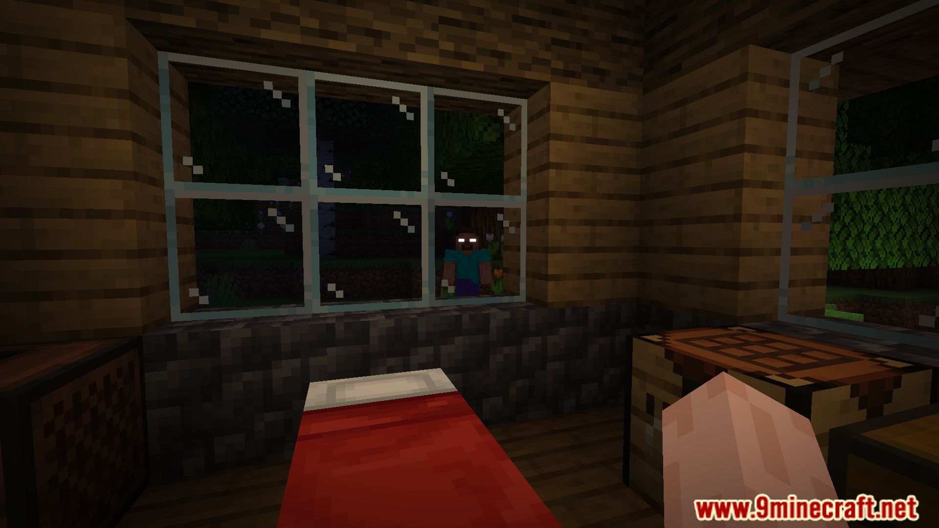 description_3 From The Fog Mod (1.20.1) - Unleashing the legendary Herobrine