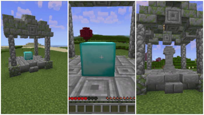 image 2 for Piedra de teletransporte adicional (1.20) - Modo de movimiento rápido MCPE/Bedrock