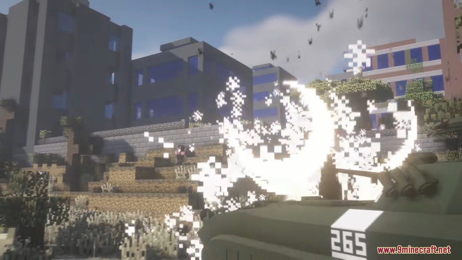description_18 Battle Pack Mod Pack (1.12.2) - turn Minecraft into war!
