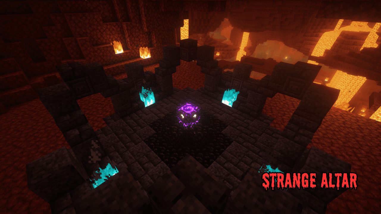 description_0 Formaciones Nether Mod (1.20.4) - nuevas estructuras en Nether