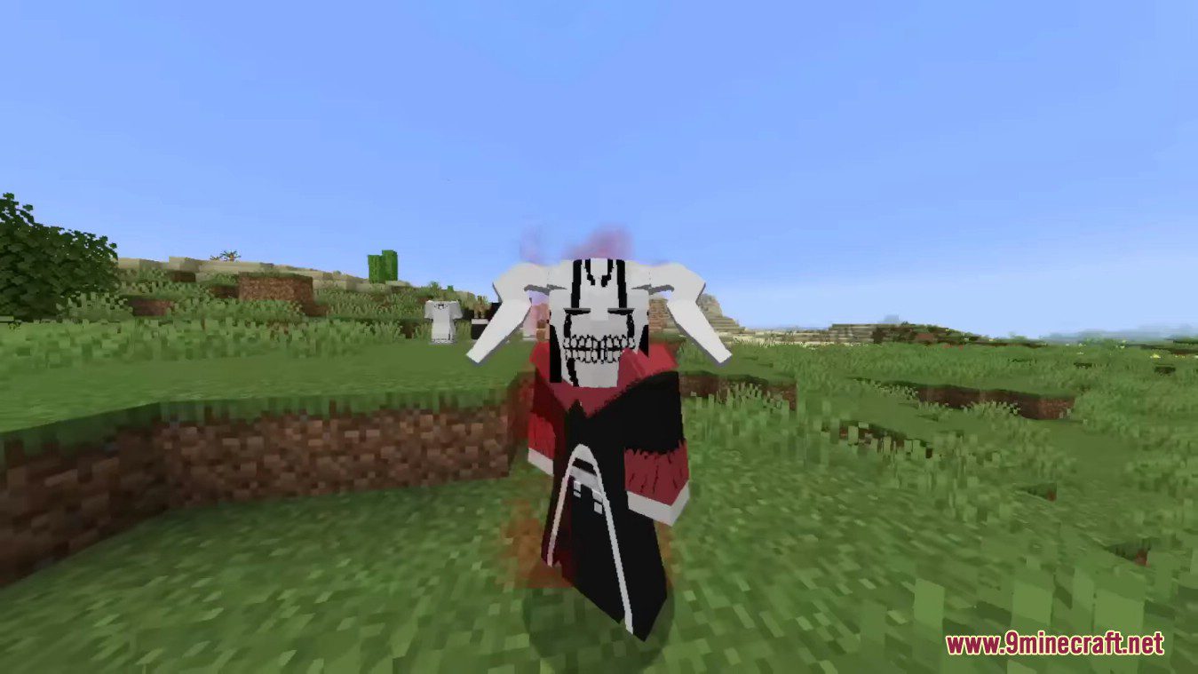description_9 Bleach Awaken Mod (1.16.5) - Аниме Bleach, Fighting Hollow