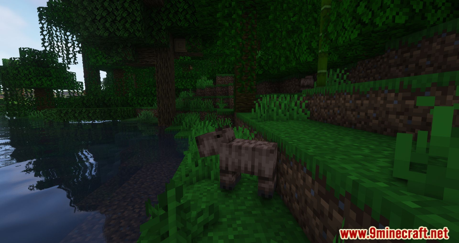 description_3 TechSupportRed's Capybara Mod 1.20.2 - Новое существо из джунглей, капибара!