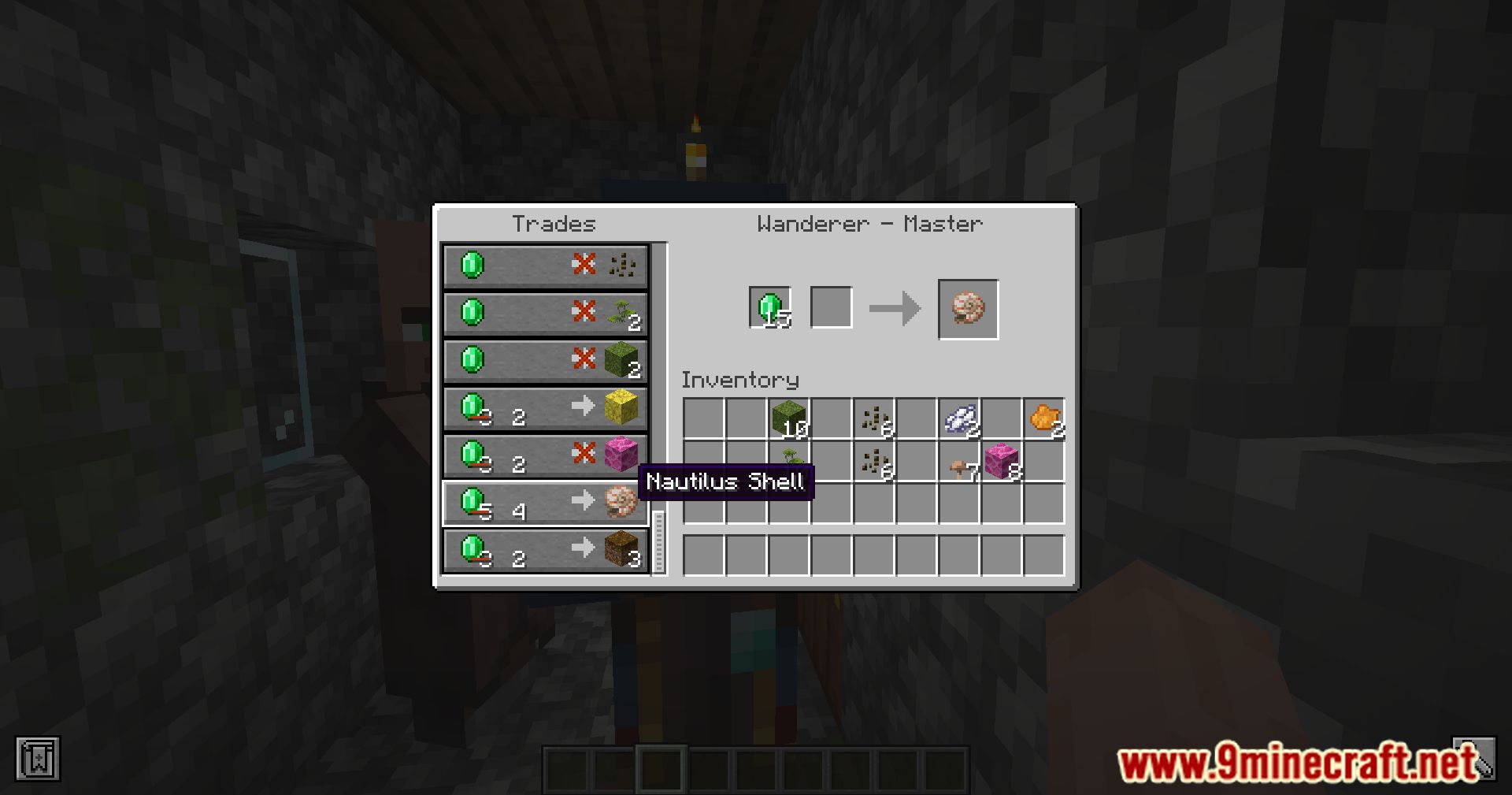 description_14 Non-Wandering Trader Profession Mod 1.20.1 - Unique village trade for wanderers