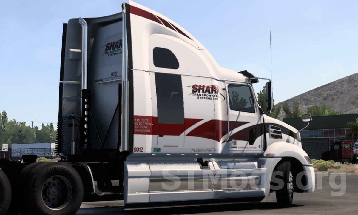 description_1 Skin for Western Star 5700XE SHARP