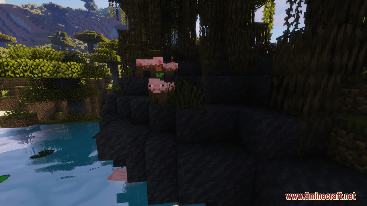 description_5 Muddy Pig Resource Pack (1.19.4, 1.19.2) - paquete de texturas