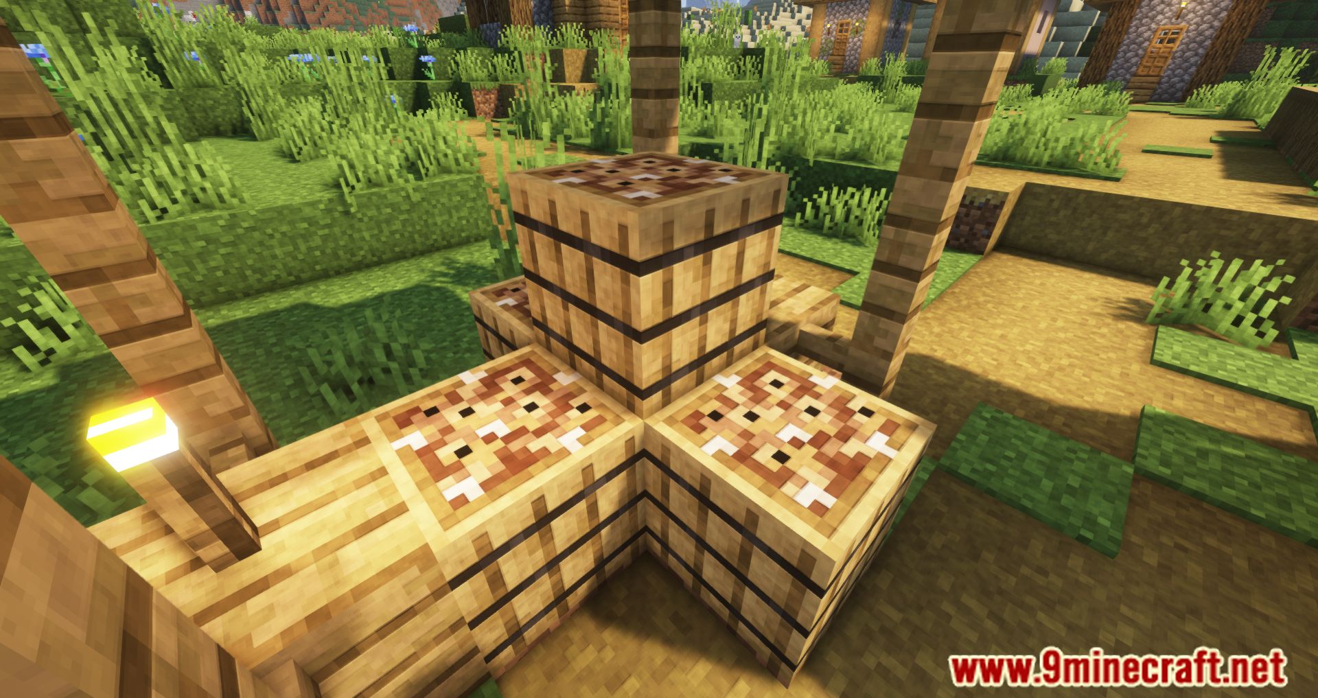 description_0 Fish In Planks Mod - рыбные блоки