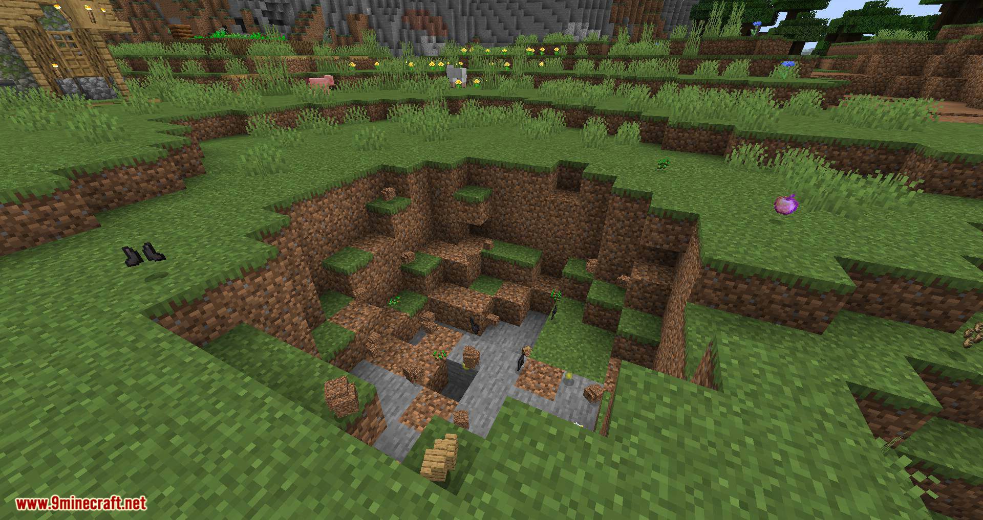 description_6 Environmental Creepers Mod 1.20.2 - changes the behavior of creepers