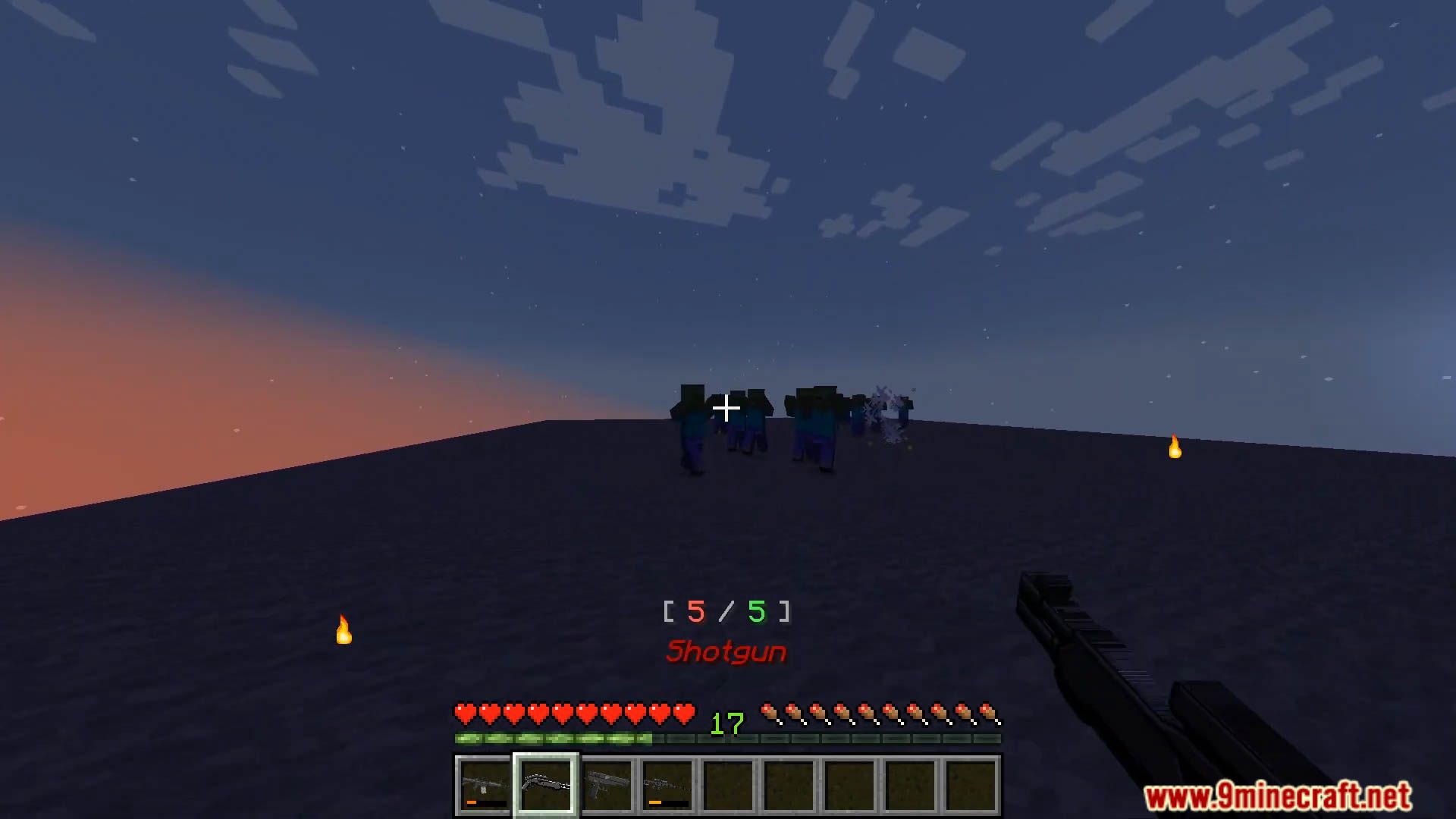 description_7 Basic Guns Data Pack (1.20.4, 1.19.4) - совершите революцию в Minecraft с помощью самого совершенного оружия!